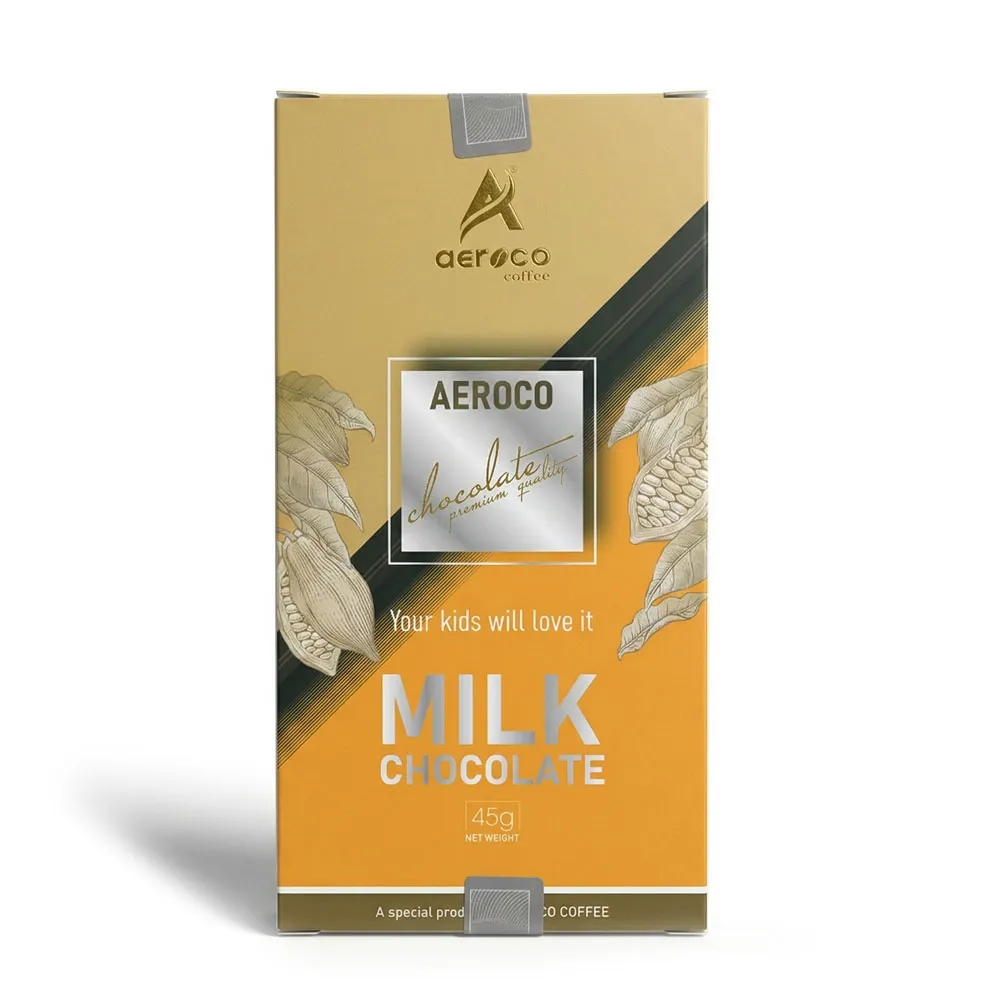 Thanh socola sữa Aeroco 45g